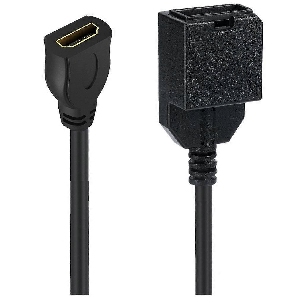 1,5 M Langes 4k Hdmi-audio- Und Videokabel, Kompatibel Mit 1,4-mm-hdmi-steckern Typ E (weiblich) Auf Typ A (weiblich) Für Die Audio- Und Videoübertragung Im Auto (b)