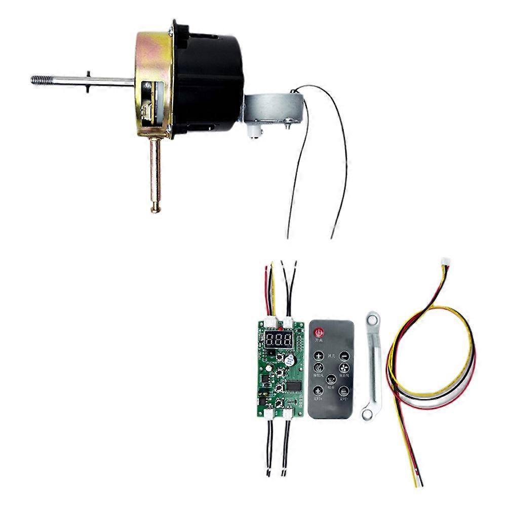 50-w-bürstenloser-gleichstrommotor-bausatz, 9–28 V Dc, Drehzahl Einstellbar, Turbomotor Für Wandventilator, Diy-hochgeschwindigkeits-ventilator-bausatz