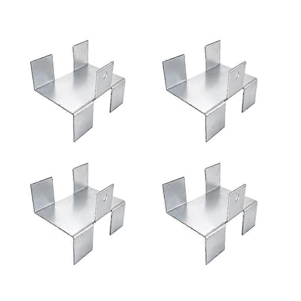Befestigungsclips Für Grundplatten, Schraubclips Für Zaunpaneele, Mit Denen Sie Ihre Paneele Durch Verschrauben Auf Ihren Grundplatten An Ort Und Stelle Halten Können.