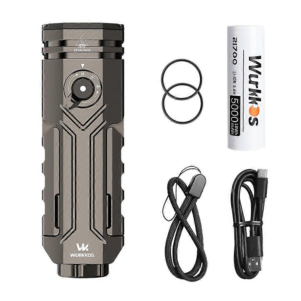 Wurkkos Hd02 3200 Lumen Wiederaufladbare Led-campingtasche Mit Magnetischem Und Faltbarem Sockel, Ideal Für Outdoor-aktivitäten.