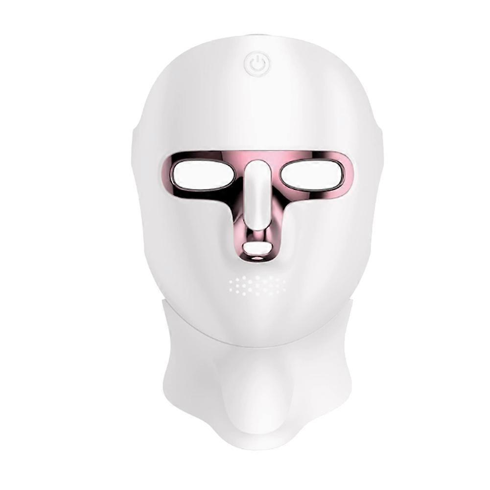 Rotlichttherapie Fürs Gesicht – Led-gesichtsmasken – Infrarotlichttherapie – Rotlichttherapiemaske Für Zuhause, Arbeit, Yoga Und Schlaf