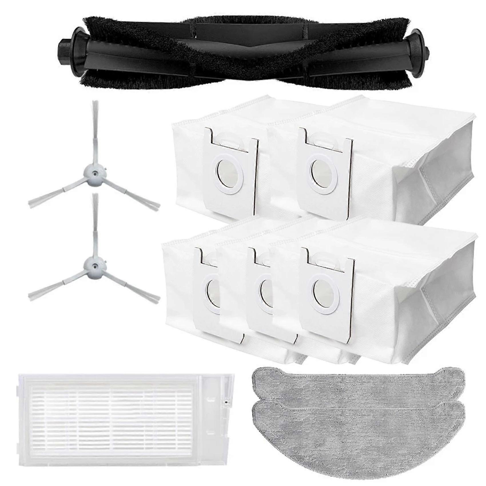 Hepa-filter, Seitenbürsten, Reinigungstuch Und Staubbeutel Für Den Xclea H30 Plus Saugroboter. Für Die Wohnungsreinigung.