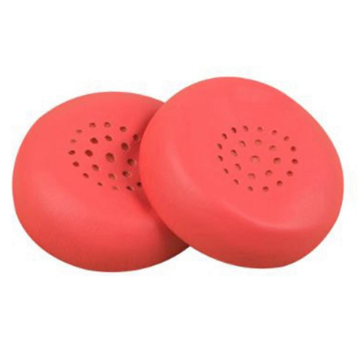 1 Paar Ohrpolster Aus Schaumstoff Und Leder Für Sony Wh-ch400 Kopfhörer (rot)