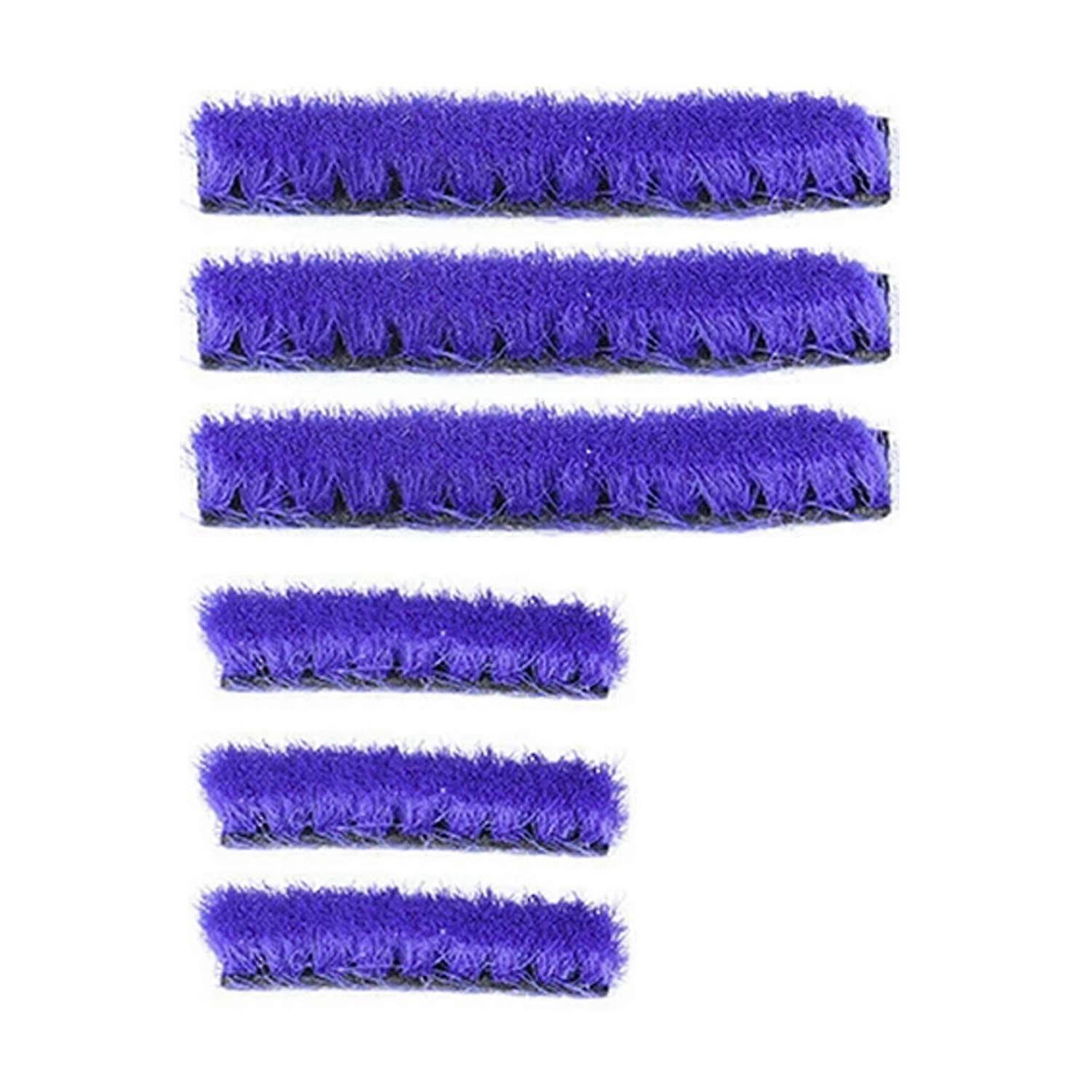 Set Mit 6 Weichen Plüsch-ersatzstreifen Für Staubsauger Der Serien V7, V8, V10 Und V11 – Ersatzzubehör Für Weiche Bürstenköpfe