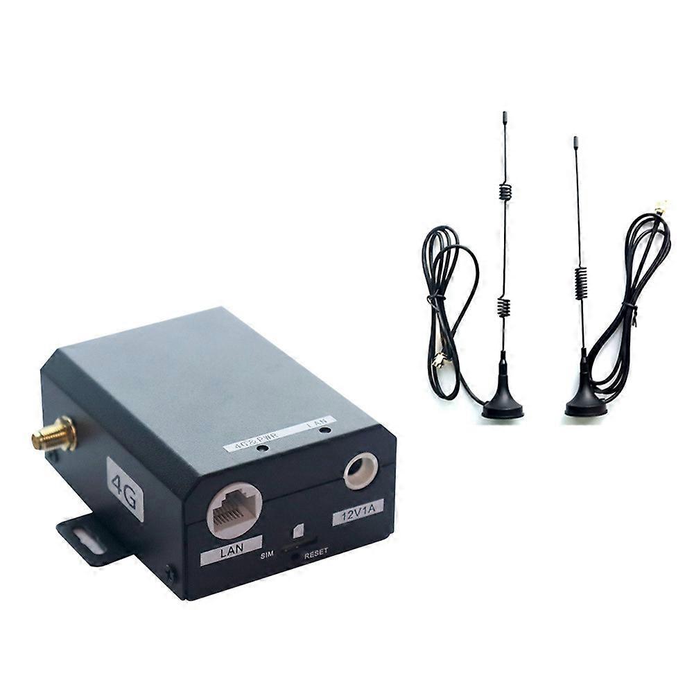 Industrieller 4g-router H927, 150 Mbit/s, 4g Lte Cat4 Sim-kartenkompatibel, Mit Externer Antenne, Unterstützt Bis Zu 16 Wi-fi-benutzer Und Wird Mit Einem Europäischen Stecker Geliefert.