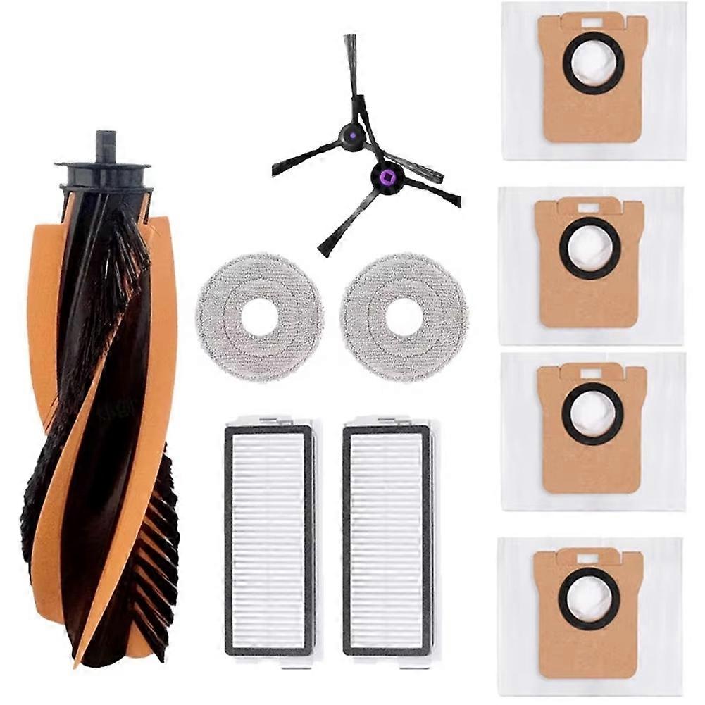 Zubehör Für Den Jonr P20 Pro / T5 Pro Saugroboter: Hauptseitenbürste, Hepa-filter, Staubbeutel Und Ersatzreinigungstuch