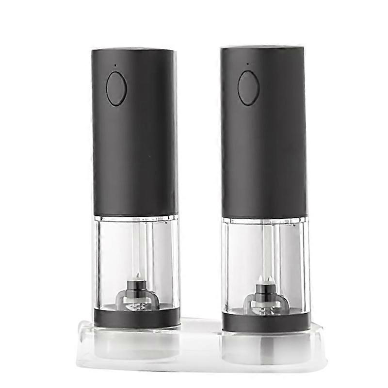Elektrische Pfeffermühle Aus Edelstahl, Usb-aufladbare Salz- Und Pfeffermühle, Küchengerät Mit Einstellbarem Mahlgrad