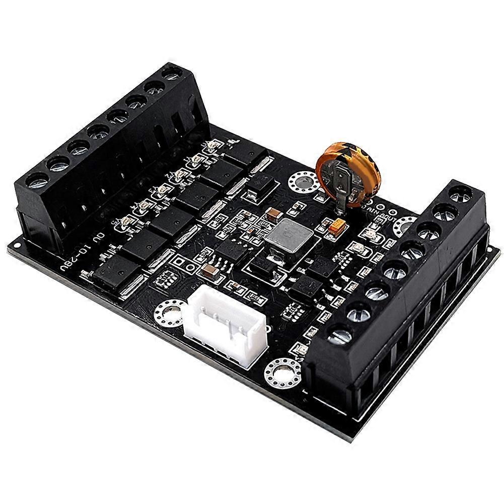 Fx1n-14mt Sps-industriesteuermodul Mit Analogen Ein-/ausgängen, Führungsschiene Und Zeitverzögerungsrelais.