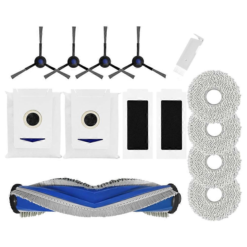 Für Ecovacs Deebot T30 Omni Und T30 Pro Omni Staubsauger: Hauptseitenbürste, Hepa-filter, Reinigungstuch Und Staubbeutel.