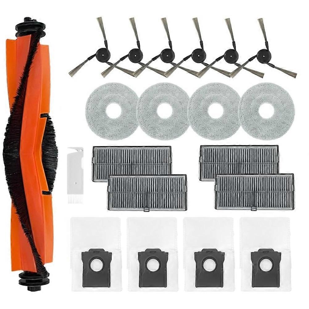 Ersatzteile Für Die Staubsauger Dreame X40 Ultra / X40 Ultra Complete / X40 Pro / S30 Pro Ultra: Hauptseitenbürste, Hepa-filter Und Staubbeutel