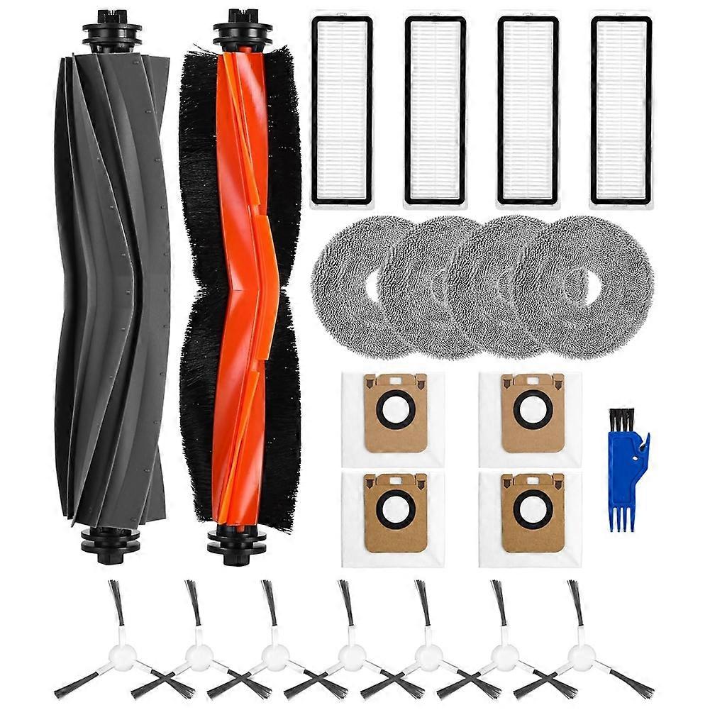 Ersatzteile Für Den Dreame L10s Ultra/l10 Ultra/l10 Prime Saugroboter: Hauptseitenbürste Und Reinigungstuch.