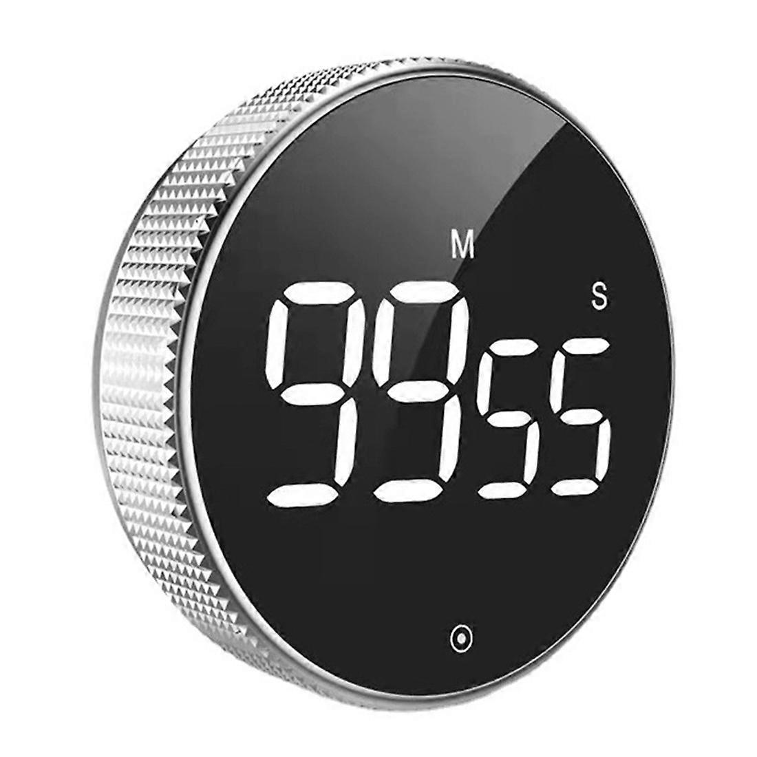Magnetischer Digitaltimer Für Küche, Dusche Und Arbeitszimmer Stoppuhr Mit Led-anzeige, Alarm Und Manuellem Elektronischem Countdown-timer