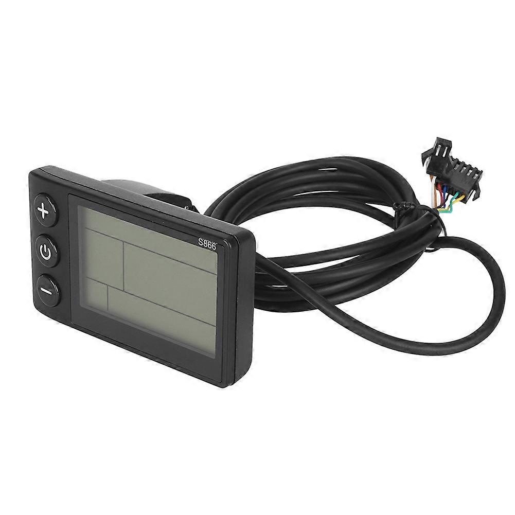 Lcd-bildschirm Für Die Steuerung Von Elektrofahrrädern Und -rollern, Intelligentes Lcd-instrument Für Roller (standard-siebenpolstecker)