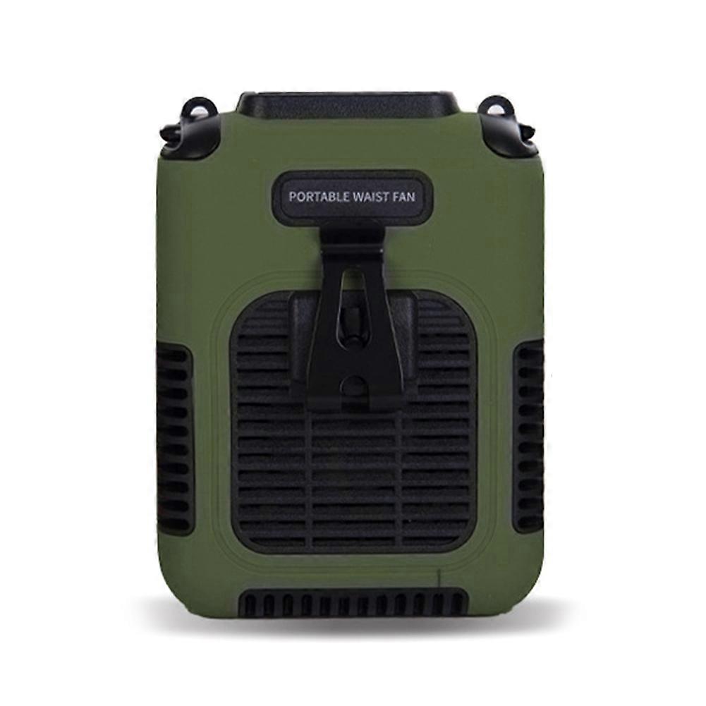 Tragbarer Nackenventilator Mit Kabel, Tragbarer Gürtelventilator, 8000 Mah Akku, Kleiner Mini-ventilator B