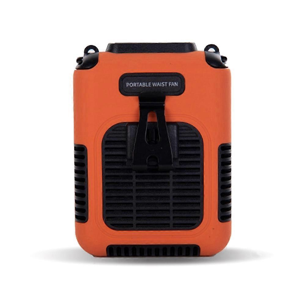 Tragbarer Nackenventilator Mit Kabel, Tragbarer Gürtelventilator, 8000 Mah Akku, Kleiner Mini-ventilator A