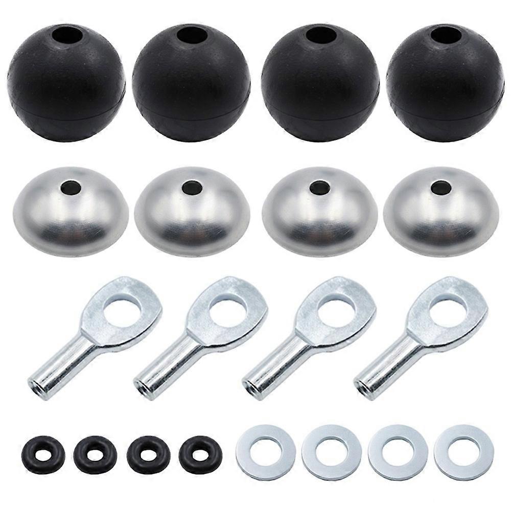 Befestigungsset Für 5-mm-kabel: Kugelstopper, Ösen Und Verbinder Für Gewichtheberrollen (reparatur Zum Selbermachen).