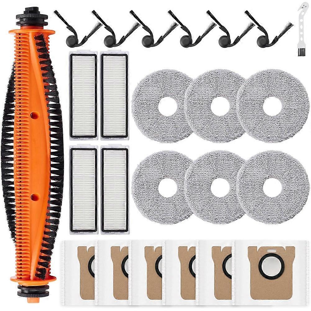 Zubehör Für Den Xiaomi Saugroboter 5 / Ov31gl: Hauptbürste, Seitenbürste, Hepa-filter, Reinigungstuch, Staubbeutel.