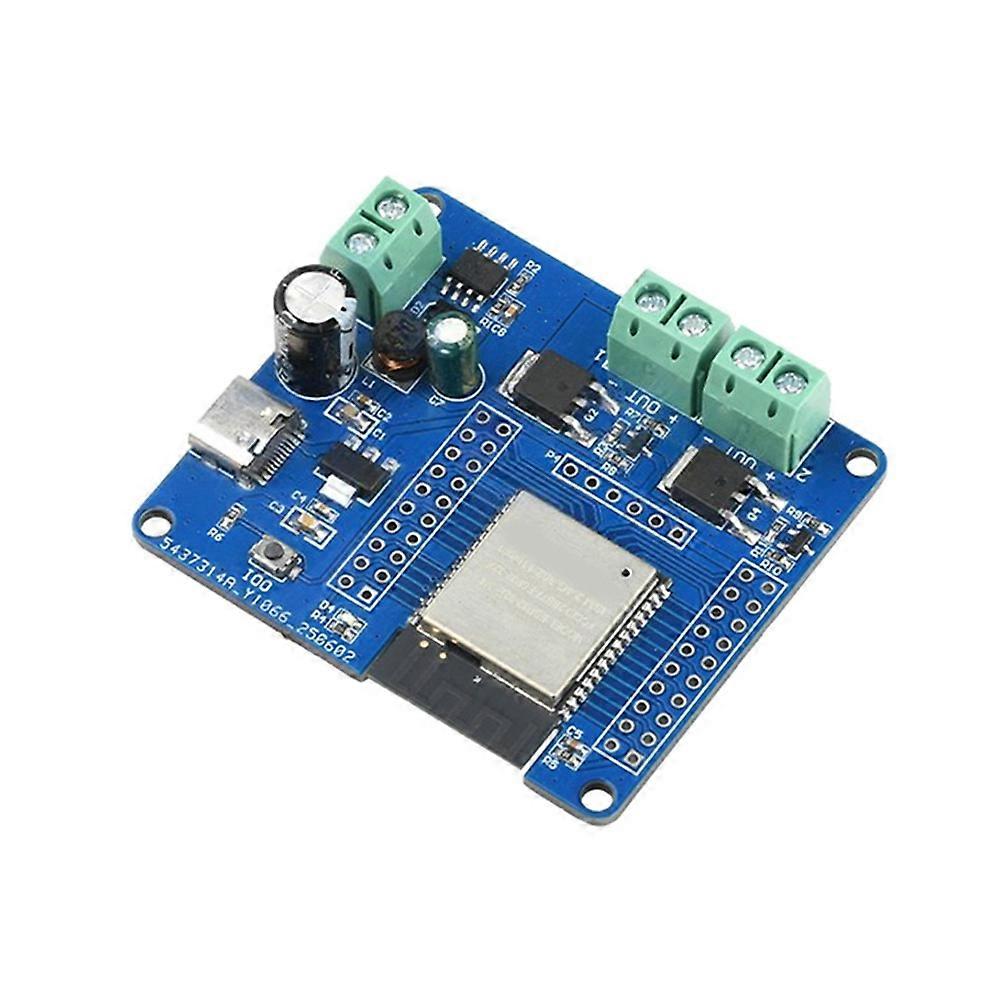 Esp32-32e Mos-schaltmodul, Wi-fi/bluetooth-entwicklungsboard, Uart-programmierung, 5-80v Dc-netzteil, 2 Kanäle.