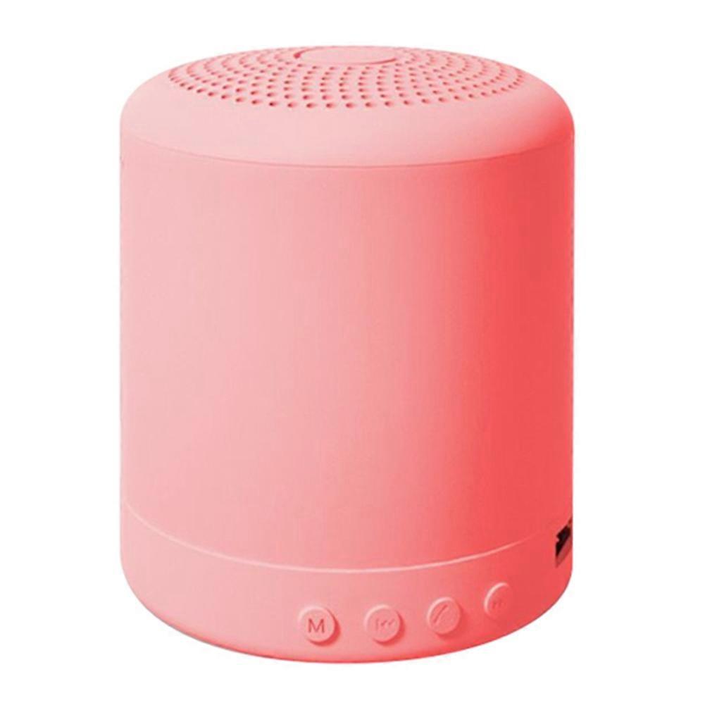 Mini-stereo-lautsprecher Mit Subwoofer Und Musikplayer (rosa) 300 Ma/ah