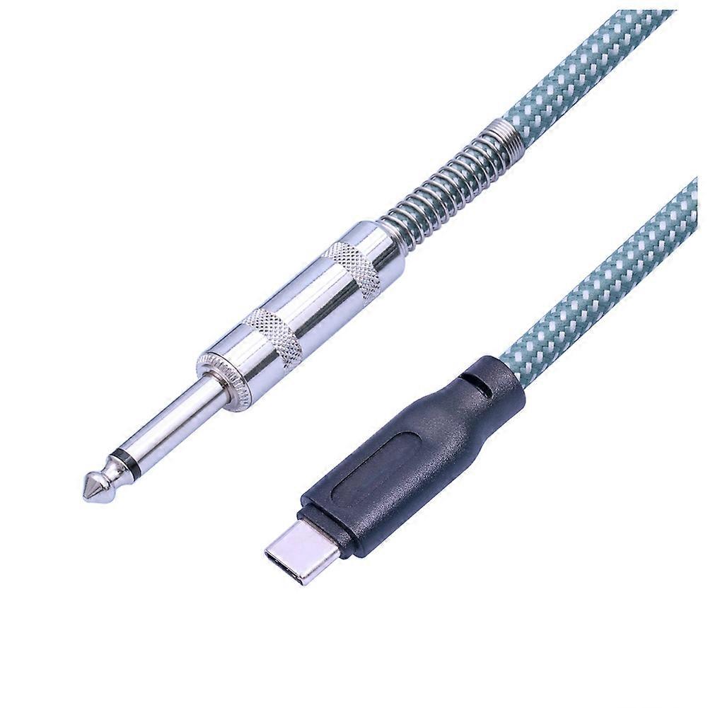 Gitarren-audiokabel (6,35-mm-klinkenstecker Auf Usb-c-stecker), 2 Meter