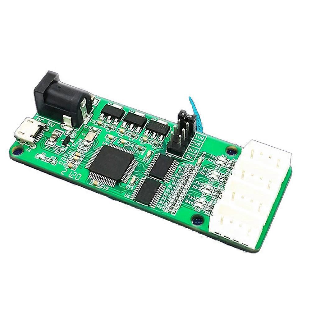Ft4232-4ttl 4-kanal Usb-zu-ttl-modul, Ft4232hl Uart-seriell-port-modul, 5 V, 3,3 V, 2,5 V, 1,8 V Dc-netzteil, 4 Kanäle, Xh2.54