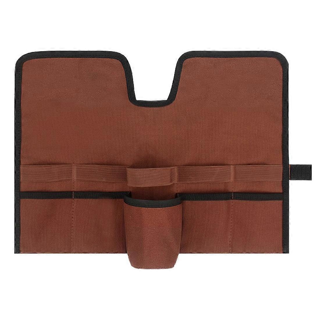 Tragetasche Aus Canvas Für Cocktailset, Faltbar Und Tragbar, Braun – Robustes Und Leichtes Barkeeper-set