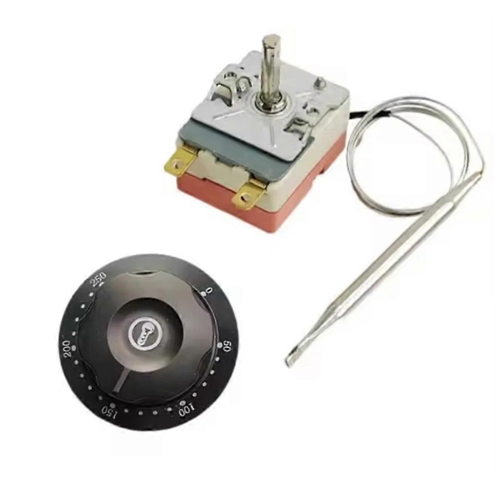 Thermostat Für Elektrobackofen, Temperaturregler, Einstellbar Von 60 Bis 200 °c, 16 A