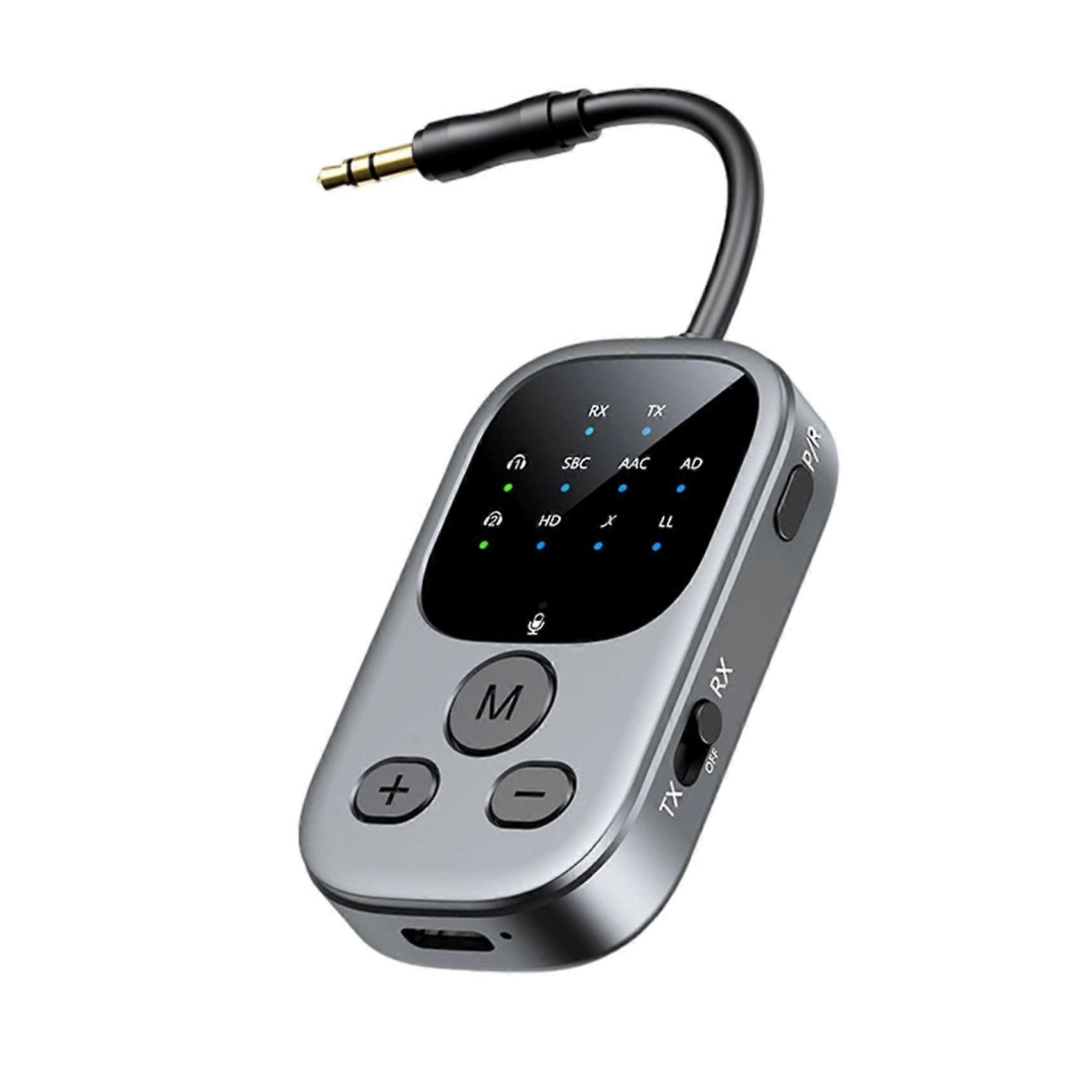 2-in-1 Bluetooth 6.0 Empfänger/sender, Usb-audioadapter Für Flugzeuge, 3,5-mm-aux-anschluss Für Autos, Bluetooth-dongle
