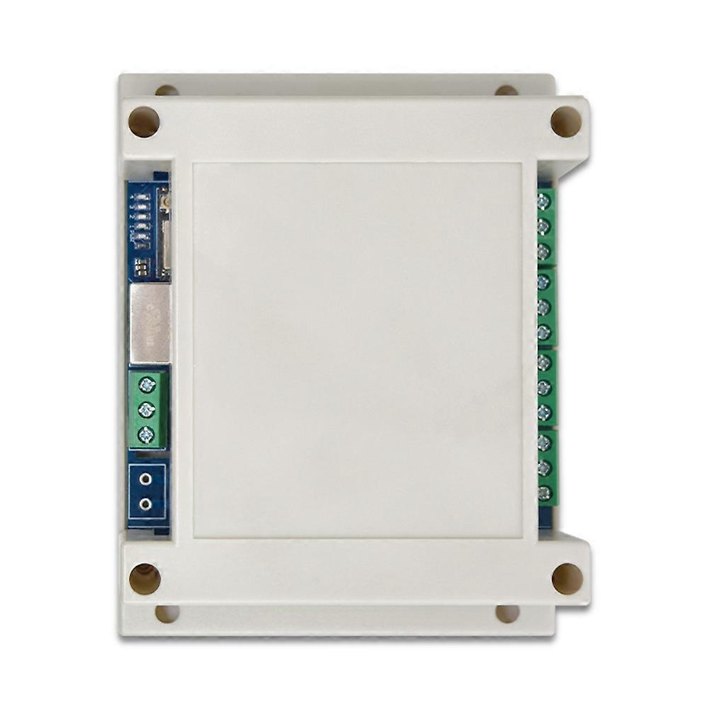 Esp32 Modbus Tcp 4-kanal-relaismodul Mit Gehäuse, 100-mbit/s-ethernet-anschluss (kabelgebunden), Wlan, Bluetooth, 7–24-v-netzteil