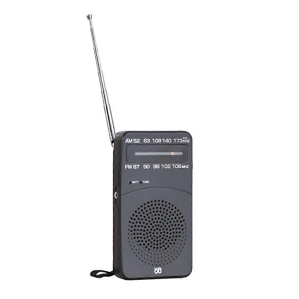 W909 Fm/am Dualband-radio, 3,5 Mm Schnittstelle, Zeigertyp, Tragbares Notfallradio Für Ältere Menschen Und Kinder (b).