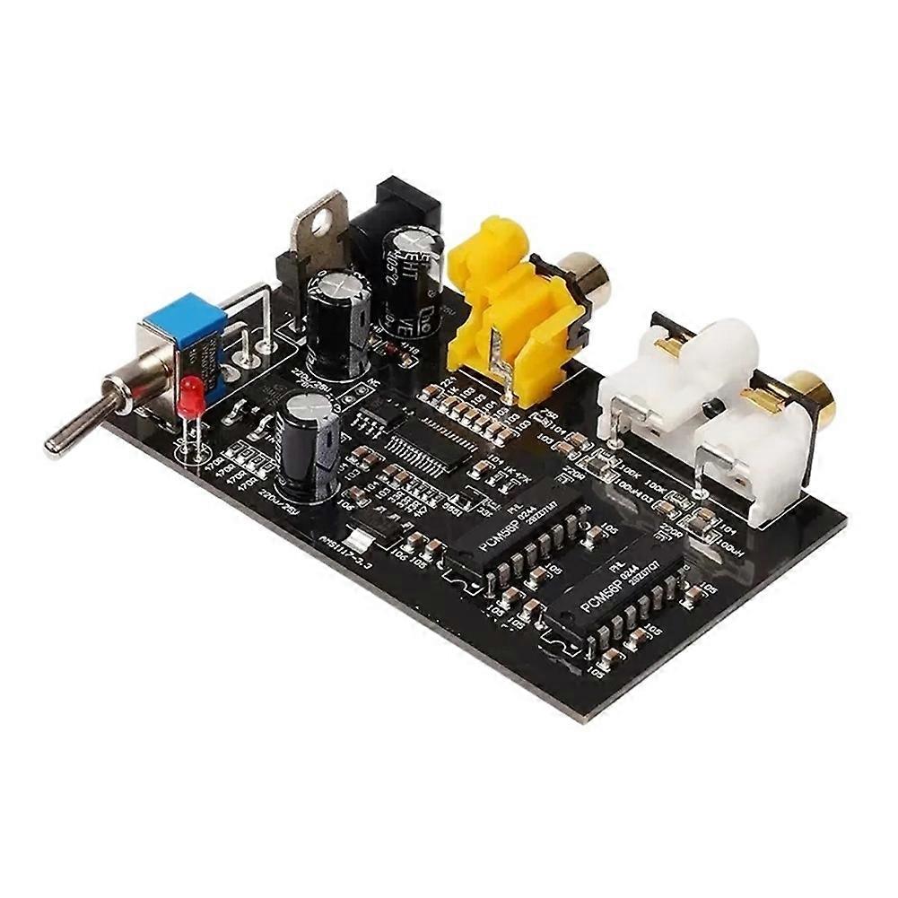 Klassische Hifi Pcm56 X2 Decoderkarte, Koaxialeingang Auf Rca-ausgang, 16 Bit, 48 Khz, Überlegen Gegenüber Dem Tda1541