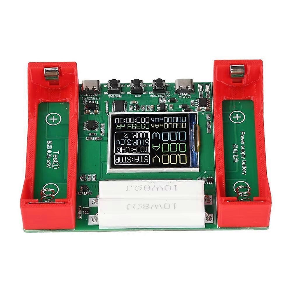 21700 Dc5v 2-draht-ternär-lithiumbatterietester: Automatisches Laden Und Entladen, Elektronische Batteriekapazitätsprüfung.