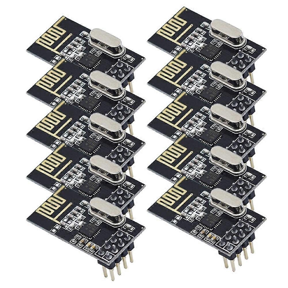 Packung Mit 10 Nrf24l01 2,4 Ghz Drahtlosen Datenübertragungsmodulen (verbesserte Version)