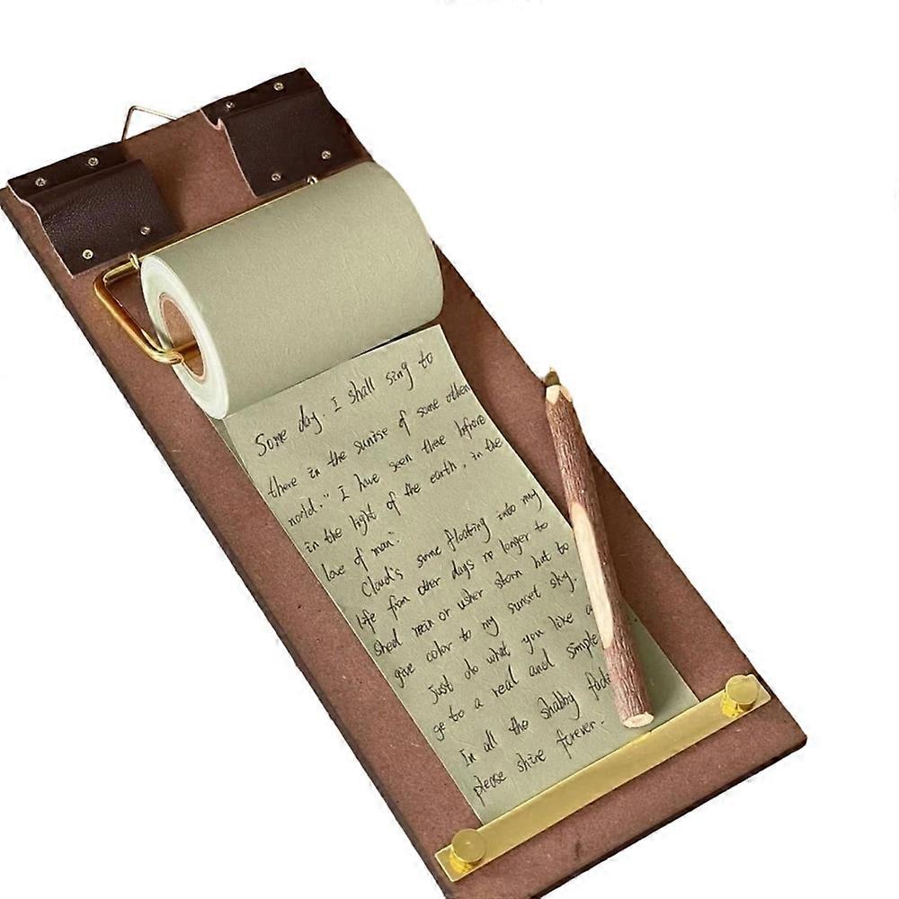Retro-wand-memotafel, Rustikaler Notizblock, Dekoration Für Café Und Homeoffice