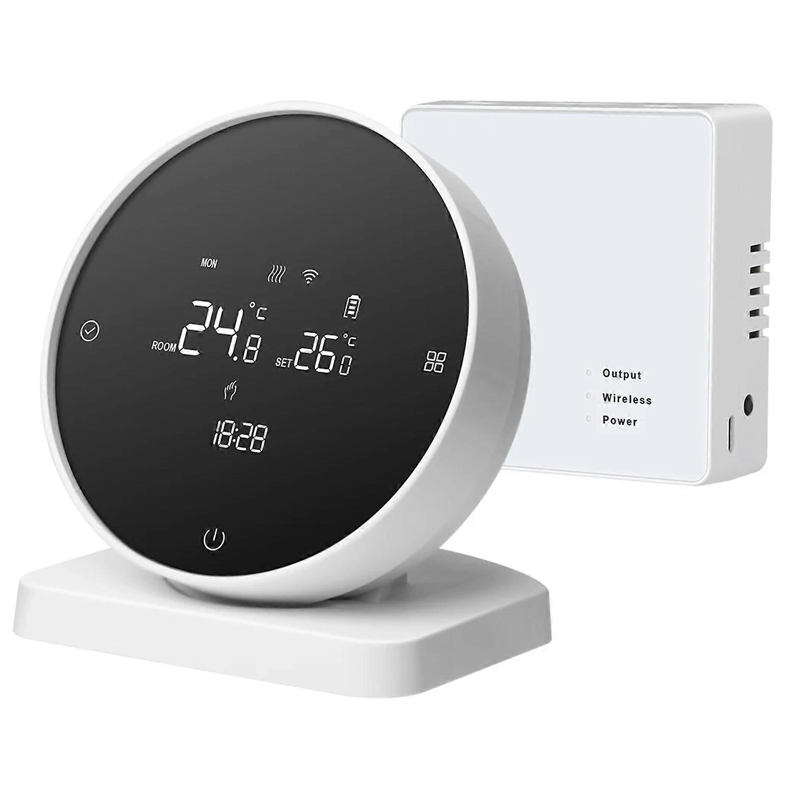Tuya Wlan-thermostat Für Gasheizkessel. Kompatibel Mit Sprachsteuerung Per App Und Google Home.