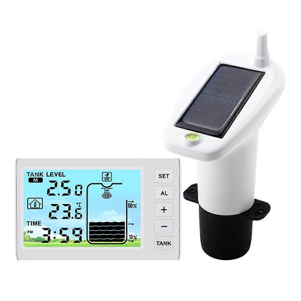 Ultraschall-füllstandssensor, Flüssigkeitstiefensonde Mit Led-temperaturanzeige