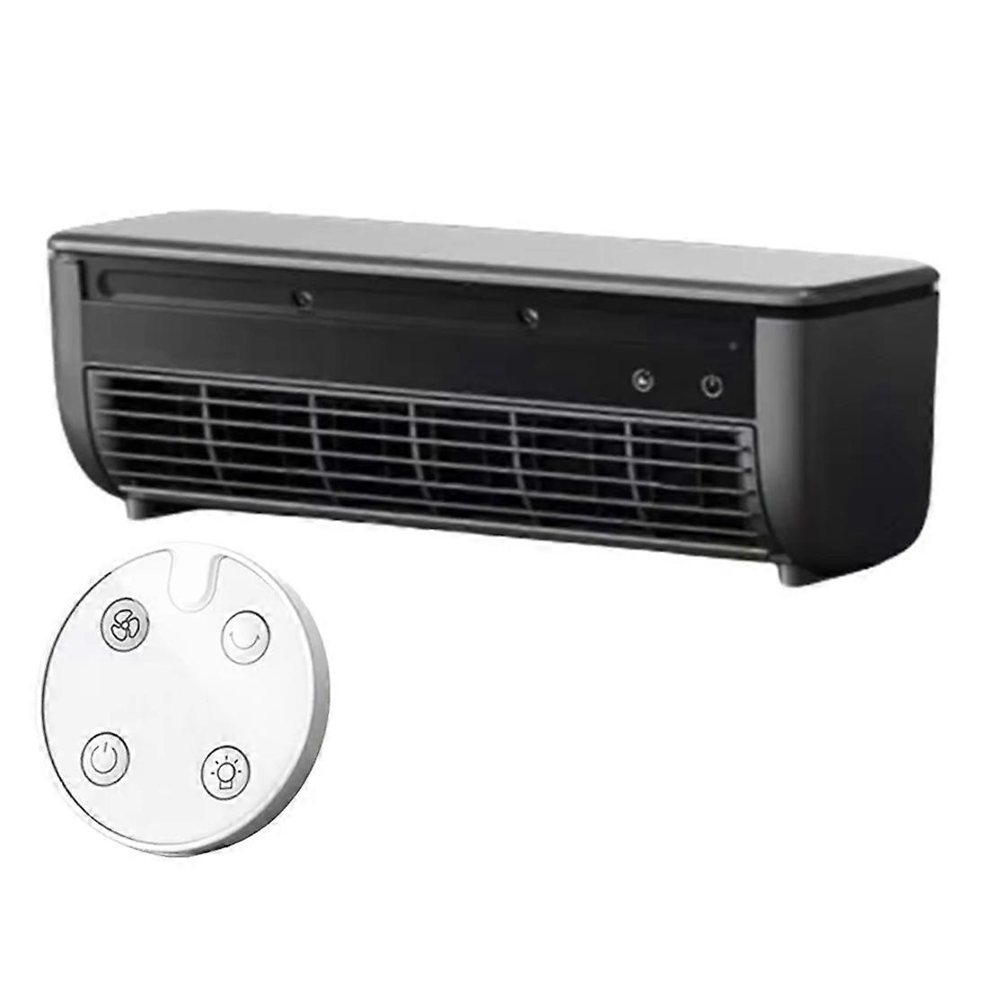 Kühlender Wandventilator, Mini-klimaanlage Ohne Rotorblätter Für Schnelle Kühlung, Leise Kabellose Elektroventilatoren Mit Fernbedienung B