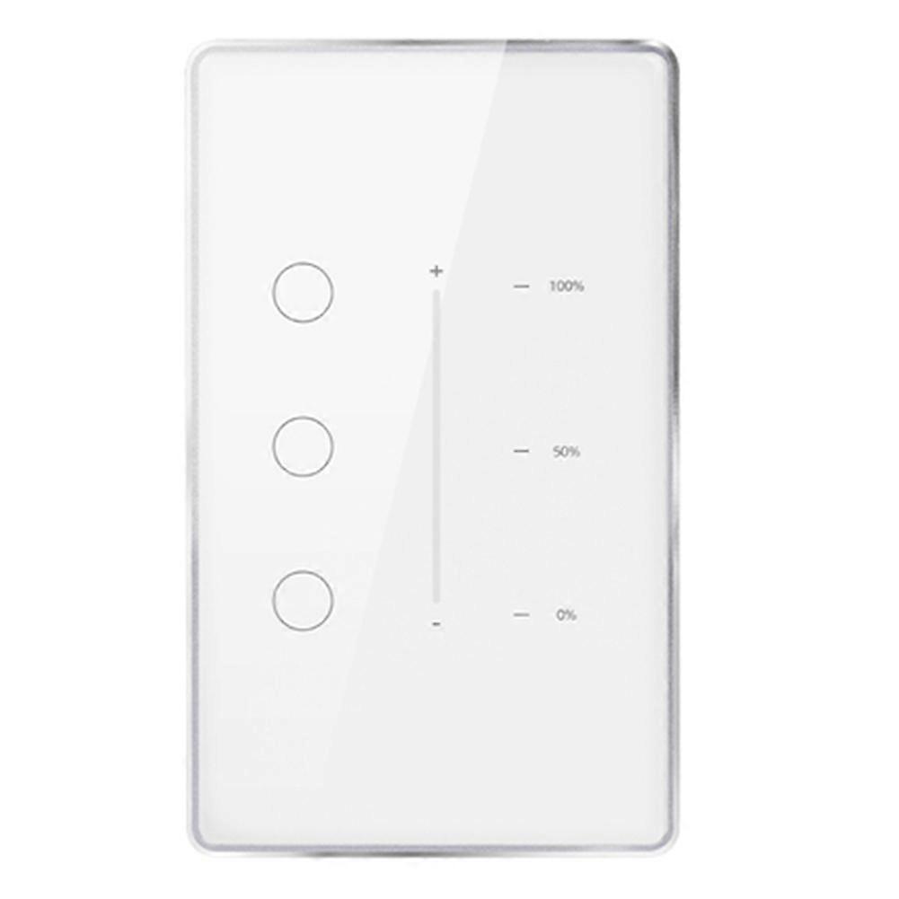 Tuya Zigbee 3-wege-dimmerschalter, Kompatibel Mit Der Tuya/smart Life App, Fernbedienung, Us- Und Eu-standards, Prozentuale Einstellung (b)