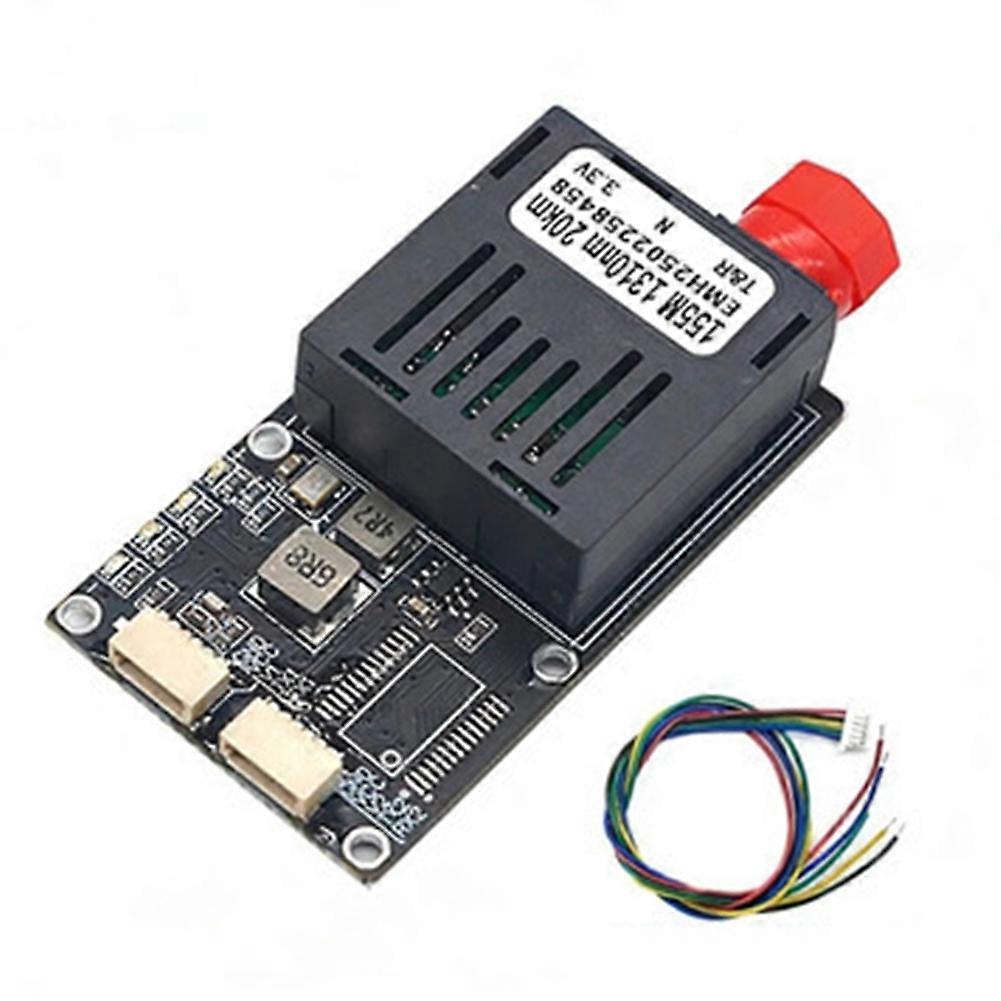 Optischer 1080p+ Cvi-zu-ttl-konverter Für Drohnen, 20 Km Fc-glasfaseranschluss, Ttl Uart Sbus