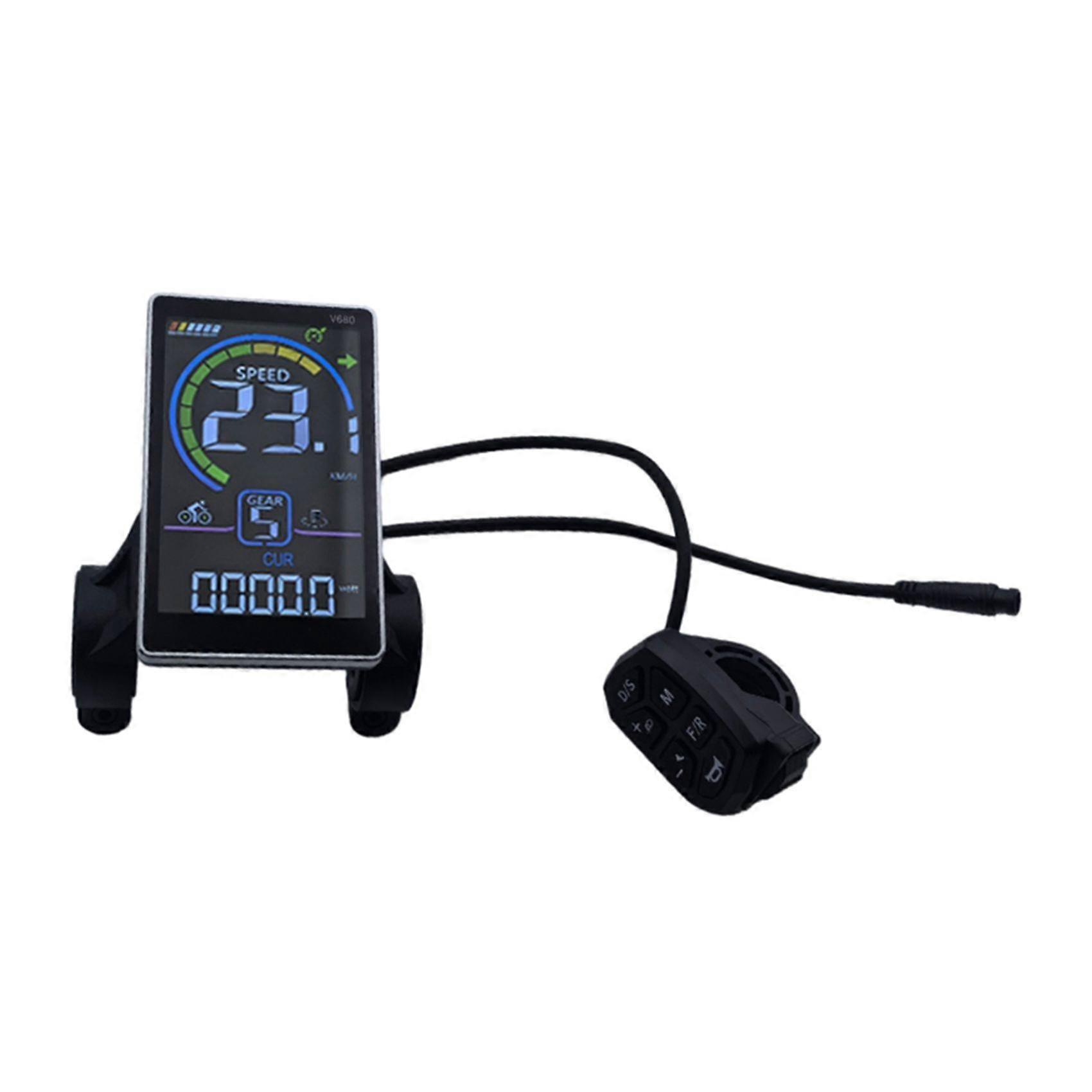E-bike-tachometer E-bike-display V680 Dk86, 6-polig, Wasserdichtes Lcd-display