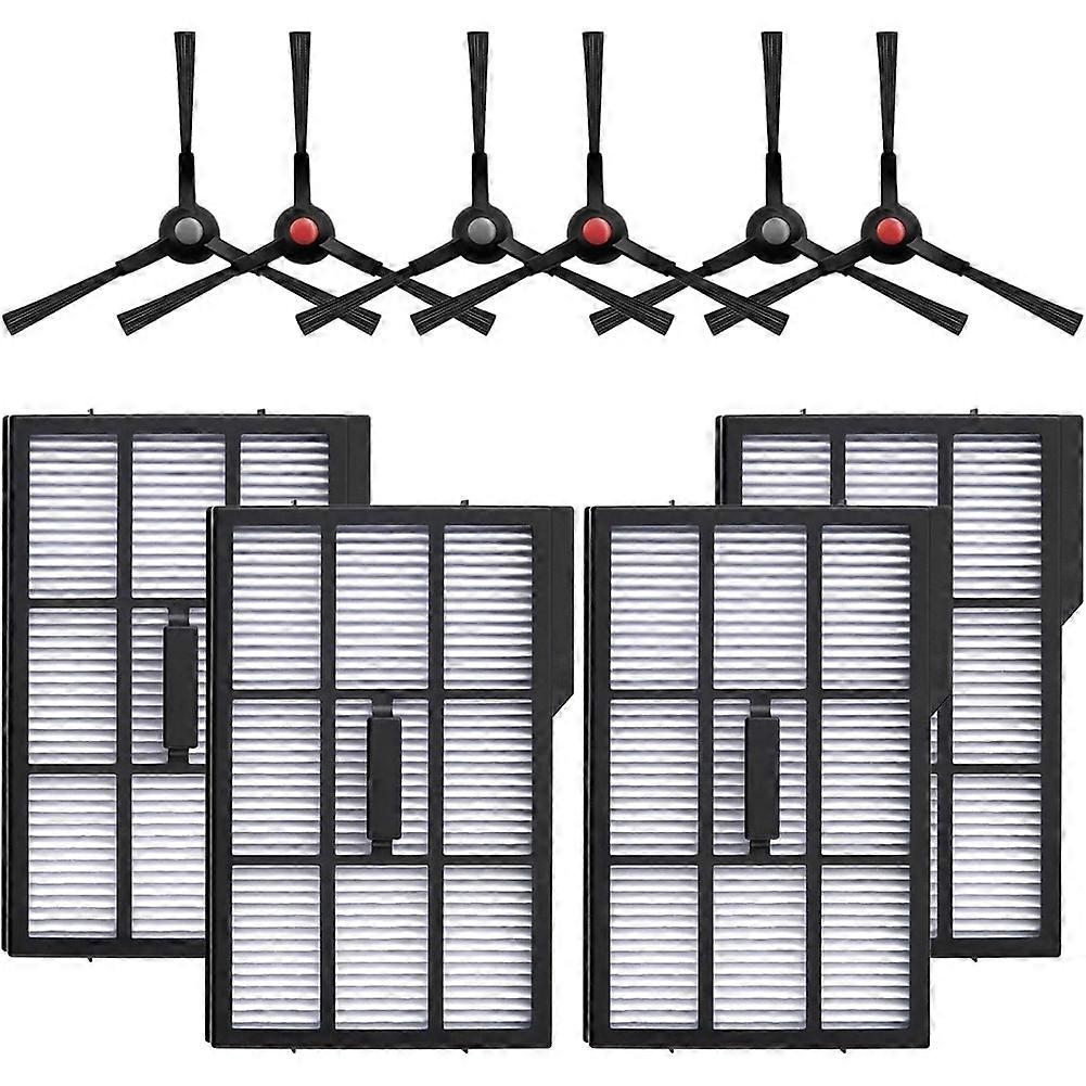 10-teiliges Ersatzteilset Für Den Eufy Omni E28/omni E25 Saugroboter – Zubehör Für E25 Und E28: Filter Und Bürste