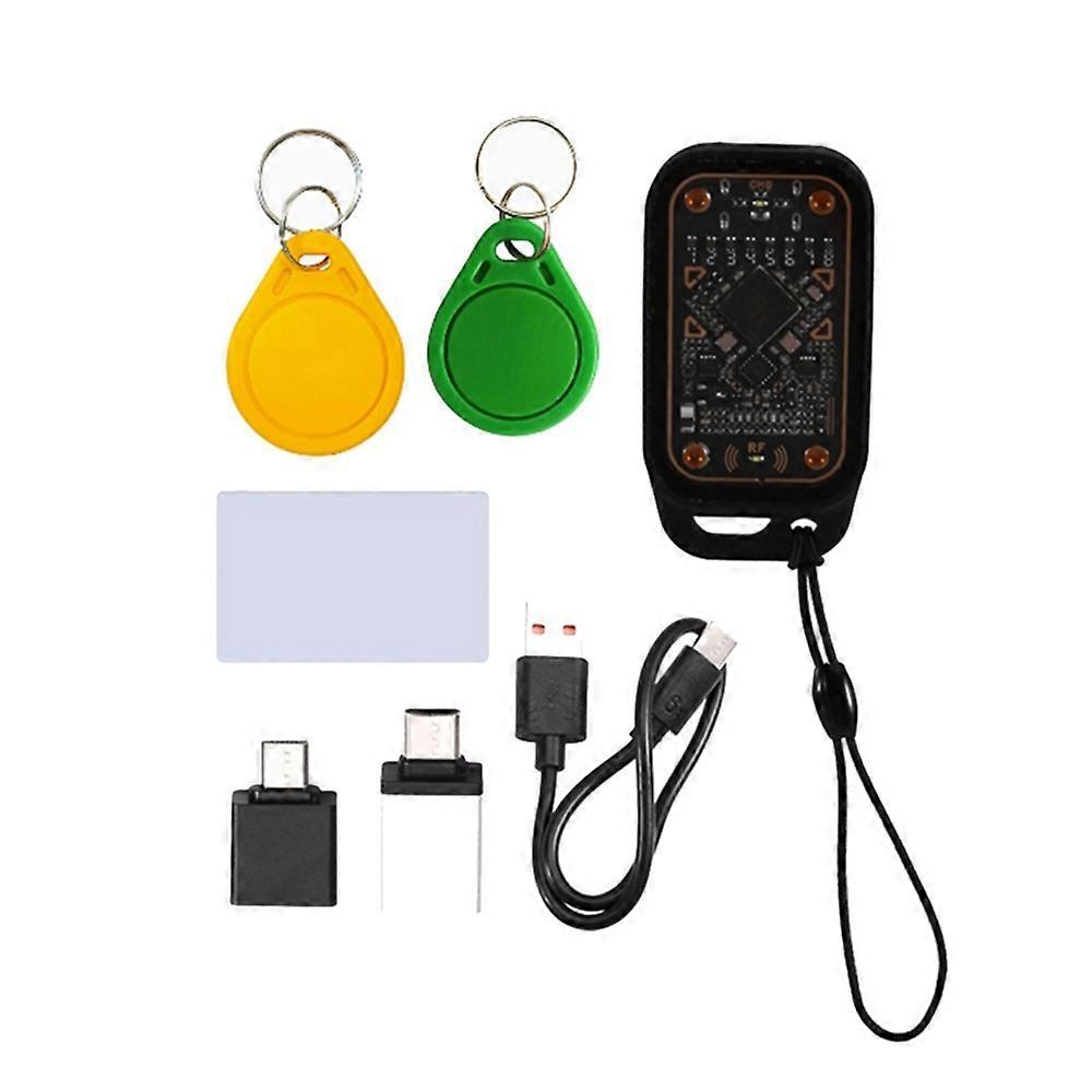 Chameleon V3.0 Rfid-chip-lesegerät, Nfc-kopierer Mit 1uid + 1cuid-schlüsselanhänger, 1uid-rohlingkarte, Ic-id-karten-dekodierung Und -reset