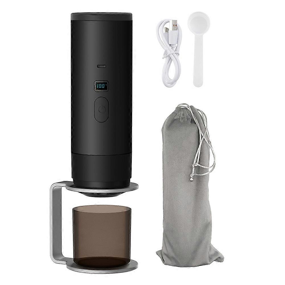 Tragbare Nano-kaffeemaschine Fürs Auto, Geeignet Für Große Und Kleine Kaffeekapseln, Espressomaschine Für Wanderungen Und Camping