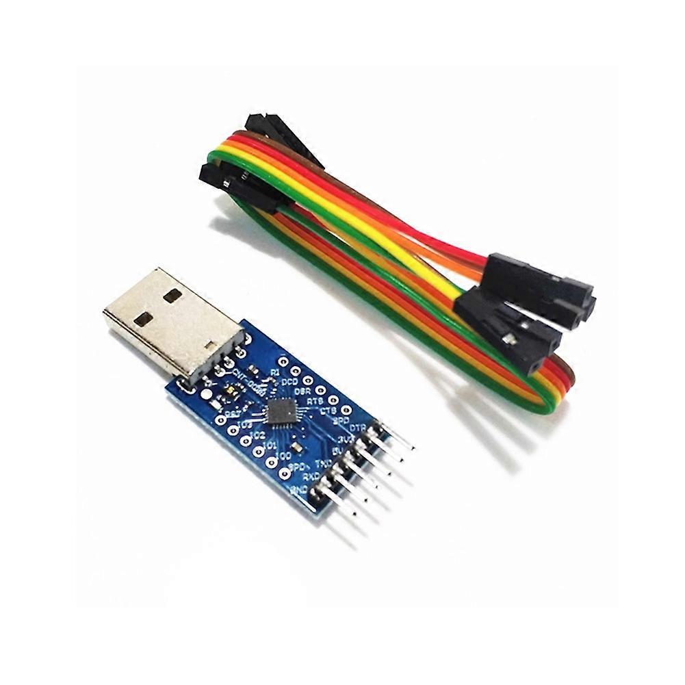 Cp2104 Usb-zu-ttl-seriell-modul, Stc Uart-downloader, Usb-zu-uart-konverterplatine Mit Drahtbürste Für Ttl-kommunikation