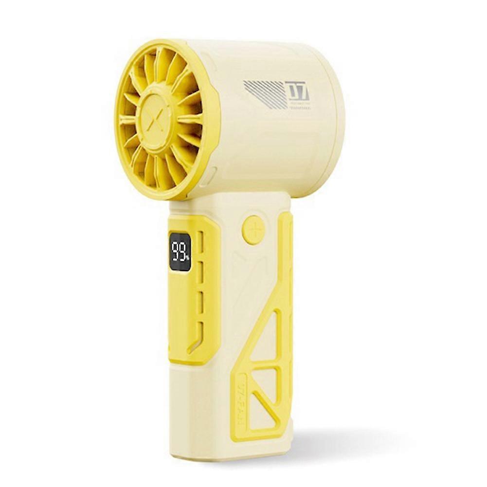Tragbarer Turboventilator Mit 100 Einstellbaren Geschwindigkeitsstufen Für Den Außeneinsatz, Hohe Geschwindigkeit, Schnelle Und Leise Kühlung, Ideal Für Arbeit Und Studium.
