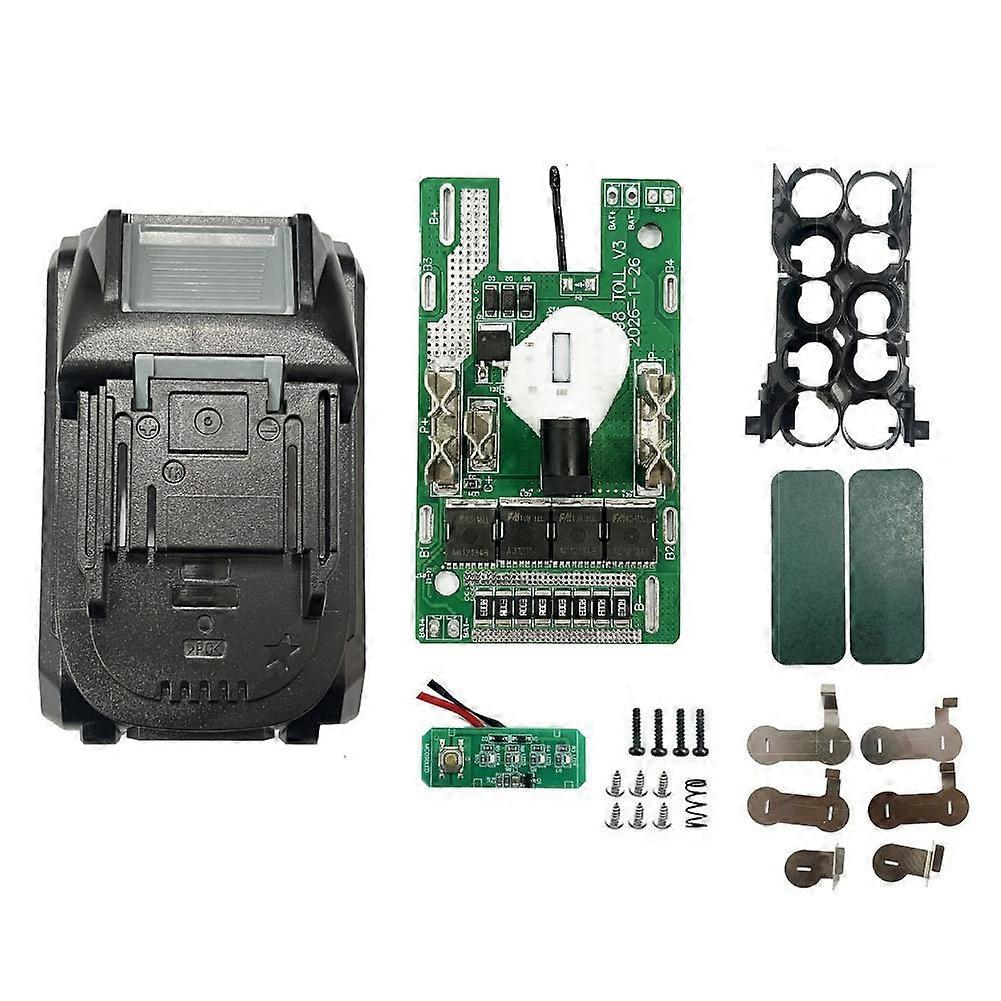 Aufbewahrungskoffer Für Makita 21700 5-kern-akku Mit Schutzplatine, Dc6a-schnellladefunktion Und 4toll-schutzplatine