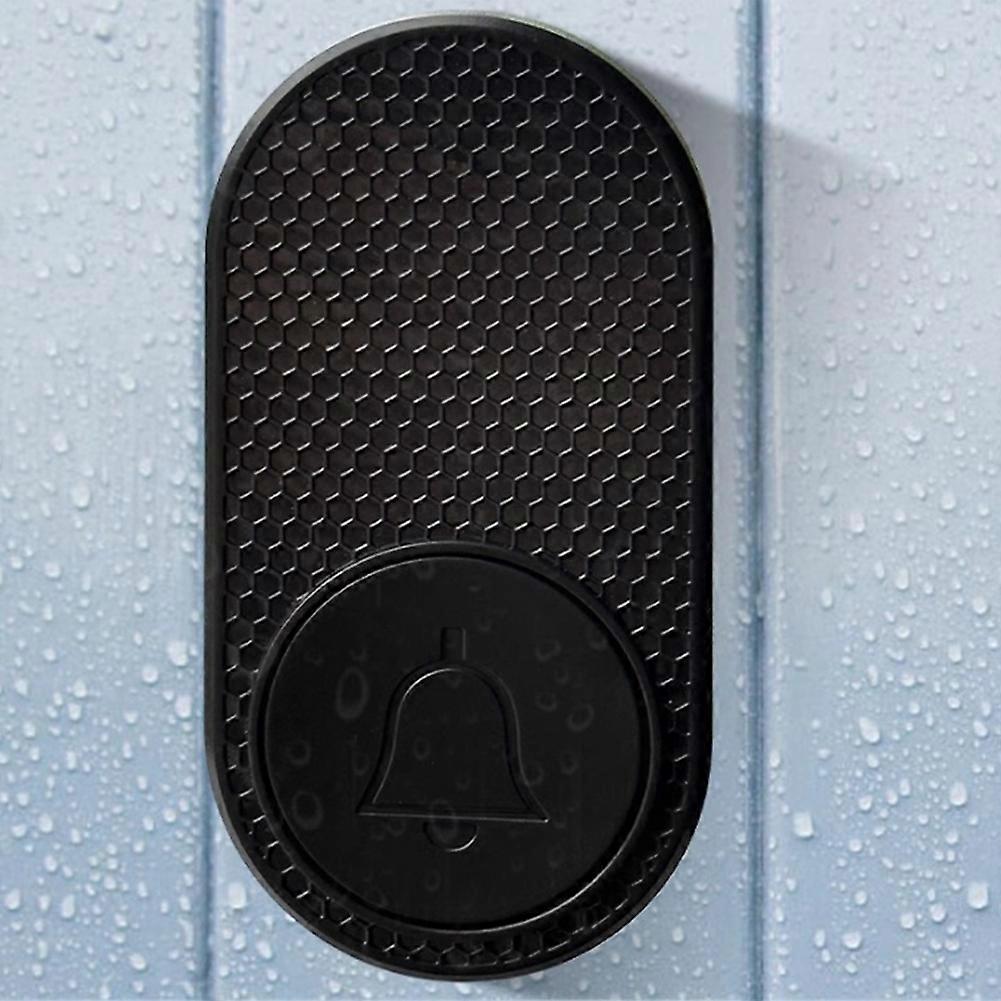 Drahtlose Türklingel Mit Großer Reichweite Für Senioren, Mit Intelligenter Fernbedienung Und Drahtlosem Notfall-pager (eu-stecker).