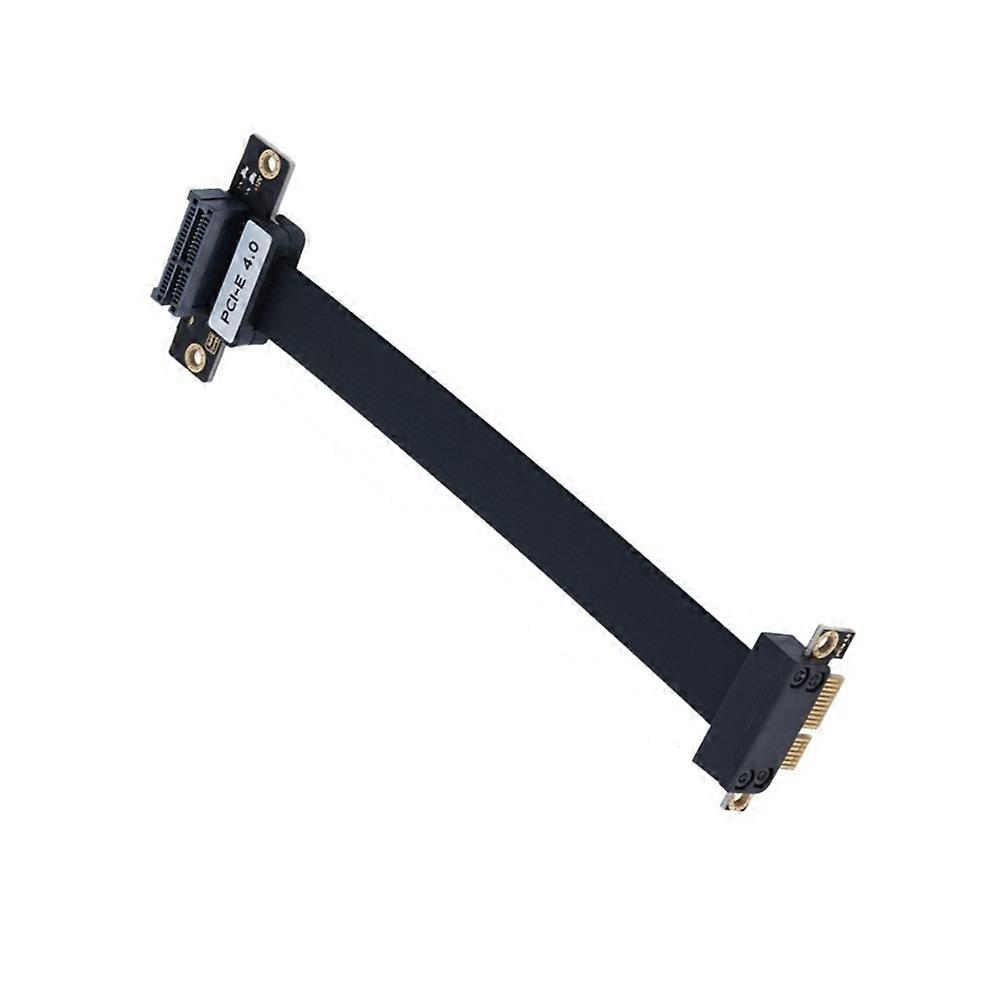 90° Abgewinkeltes Pcie 4.0 X1 Riser-kabel Für Mini-itx Usb Pcie-grafikkarten, Pcie X1 Zu X1 Erweiterungskarte Für Vertikale Gpu-montage
