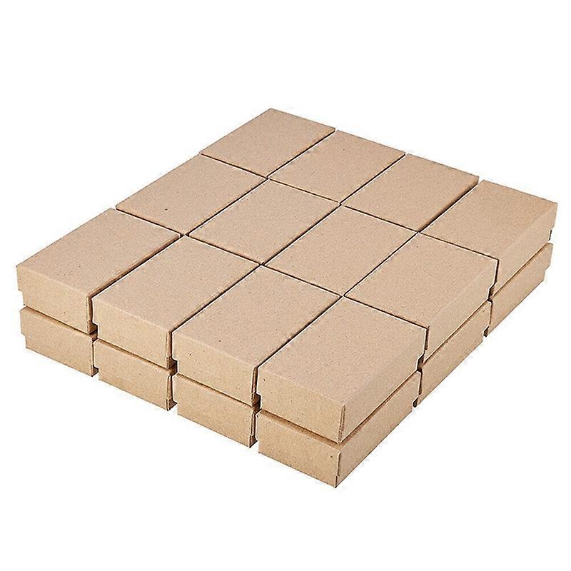 24 Kraftpapierboxen, Kleine Schmuckkästchen Aus Kraftpapier, Handgefertigte Kartonverpackungen, Hochzeitsdekorationen