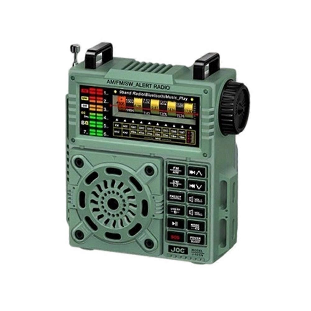 Komplettes Tragbares Am/fm-radio, Amateurfunkgerät, Notfunkgerät, Kurzwellenradio, Air Sw-band, Vhf, Sos-wecker